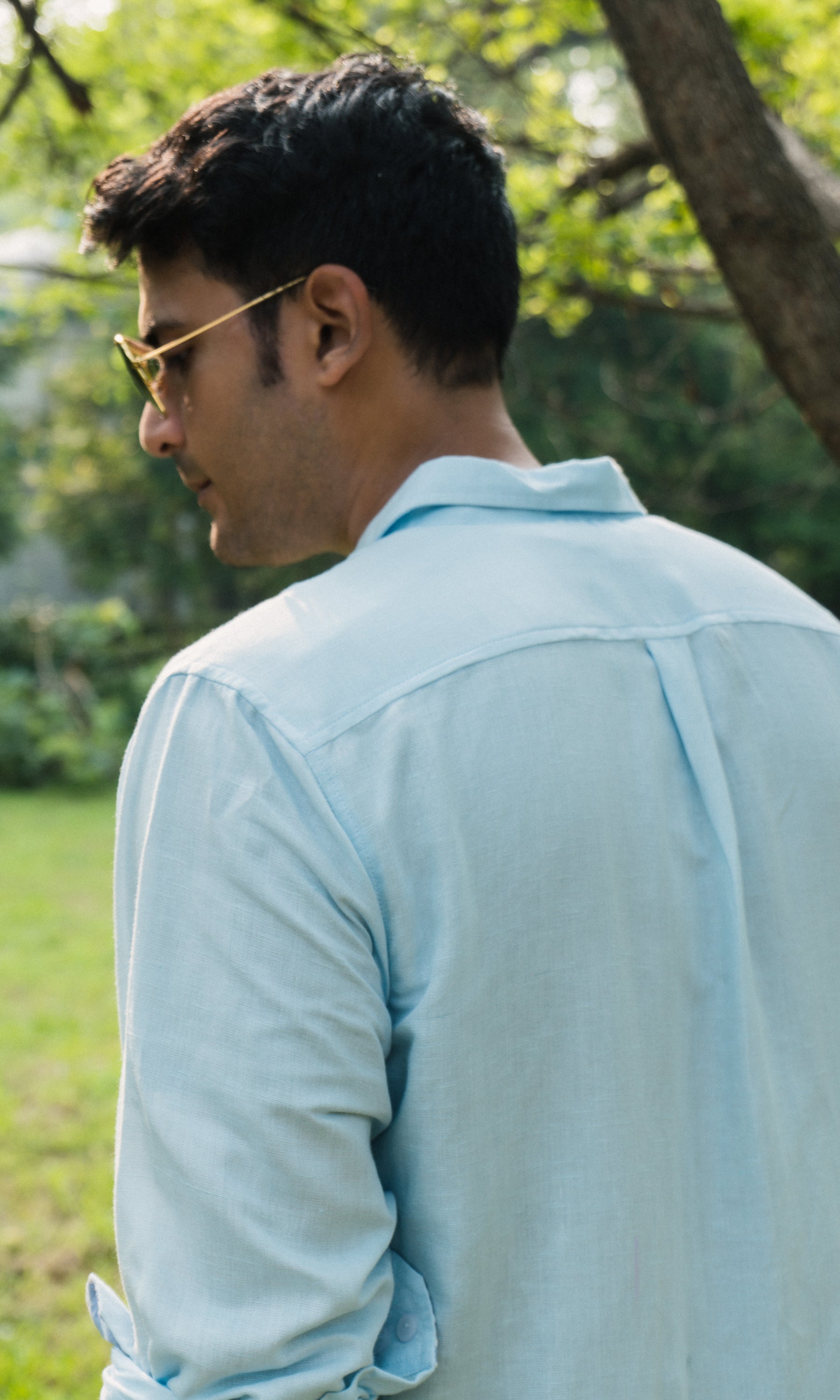 Blue Mist Linen shirt
