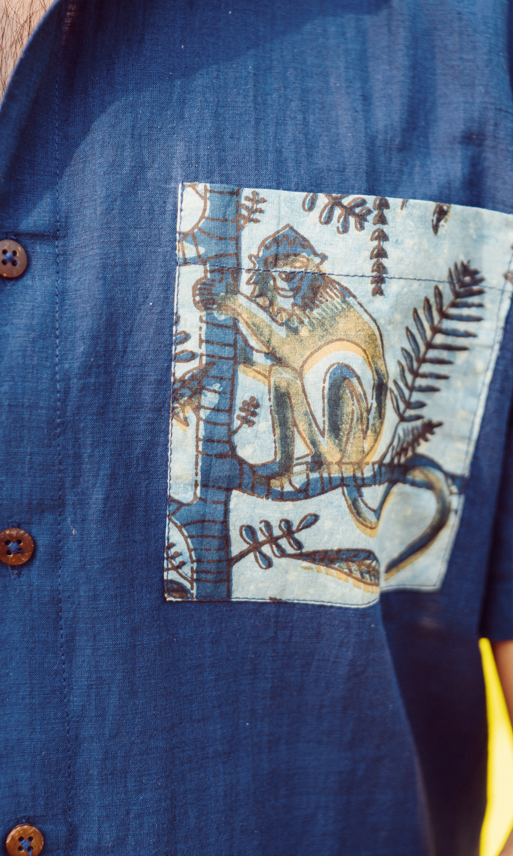 Handblock Dabu Jungle Climb