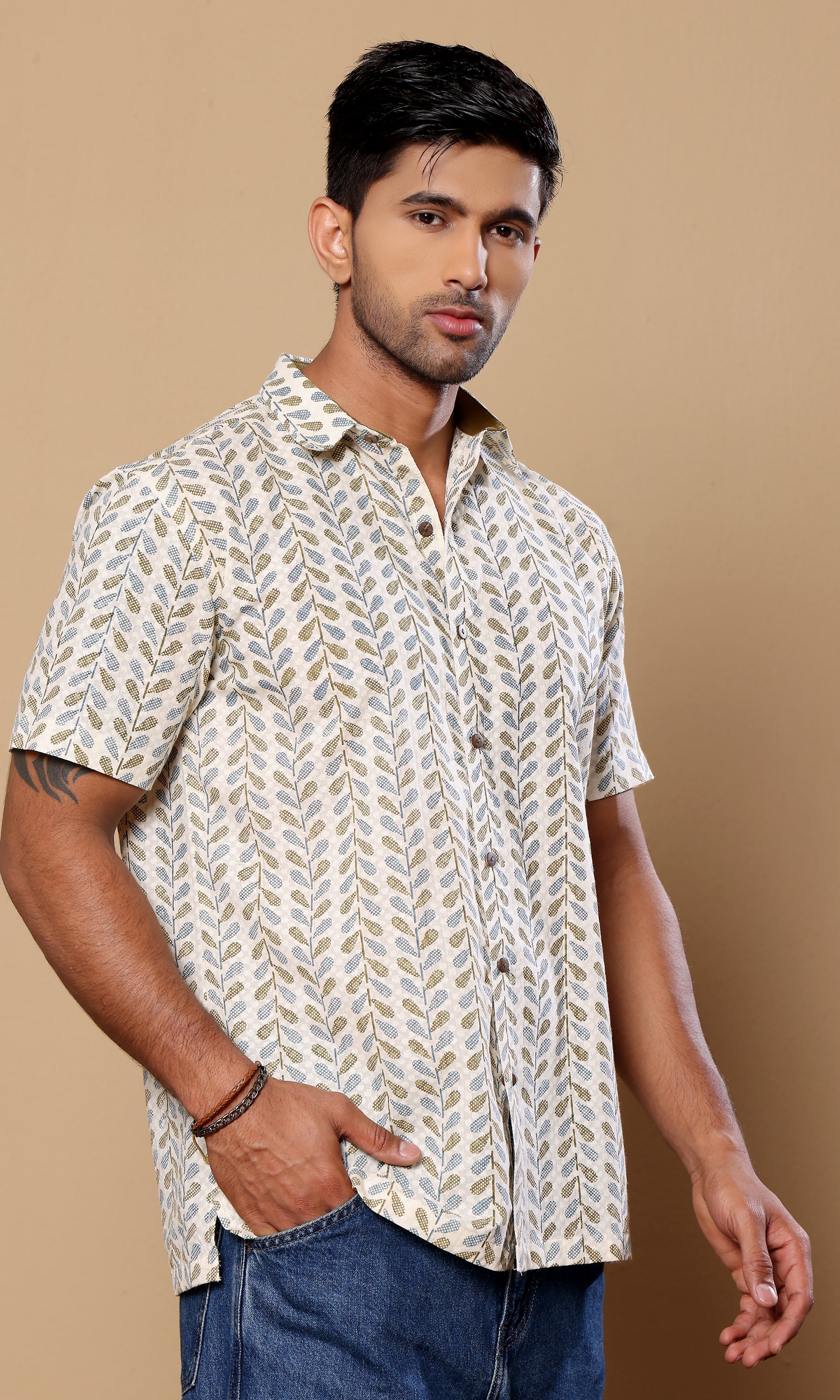 Liana - White Printed