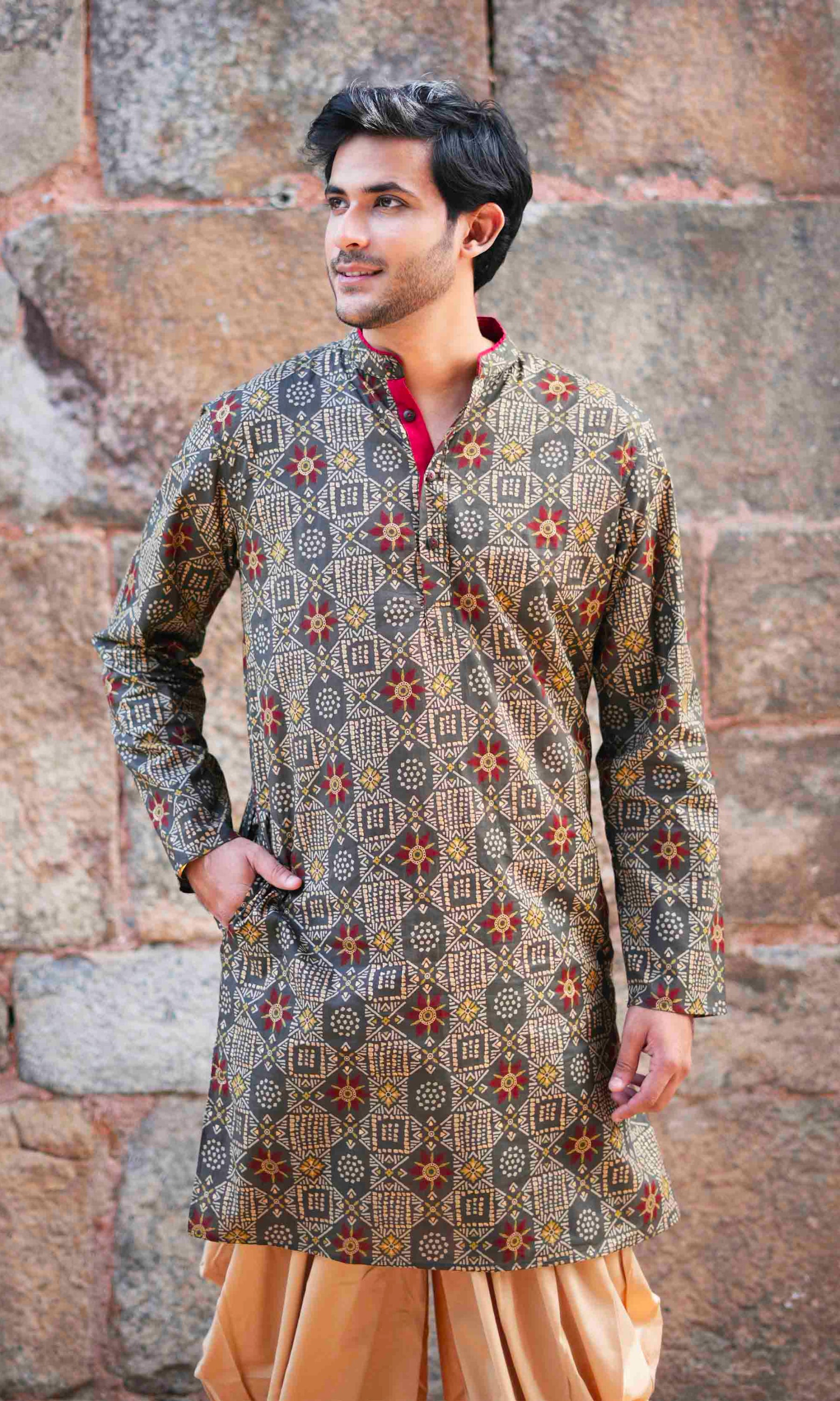 Mehir Ethnic - Grey