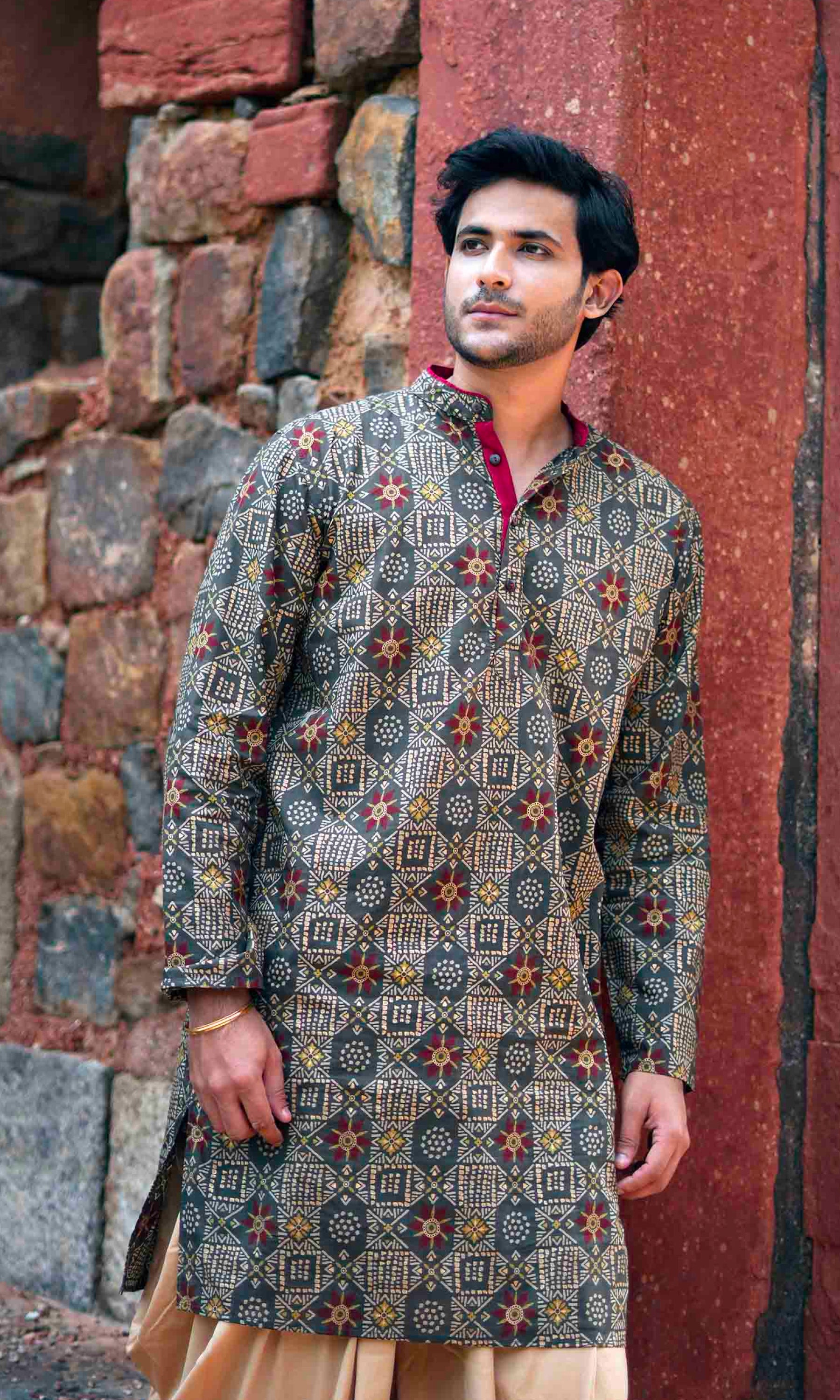 Mehir Ethnic - Grey