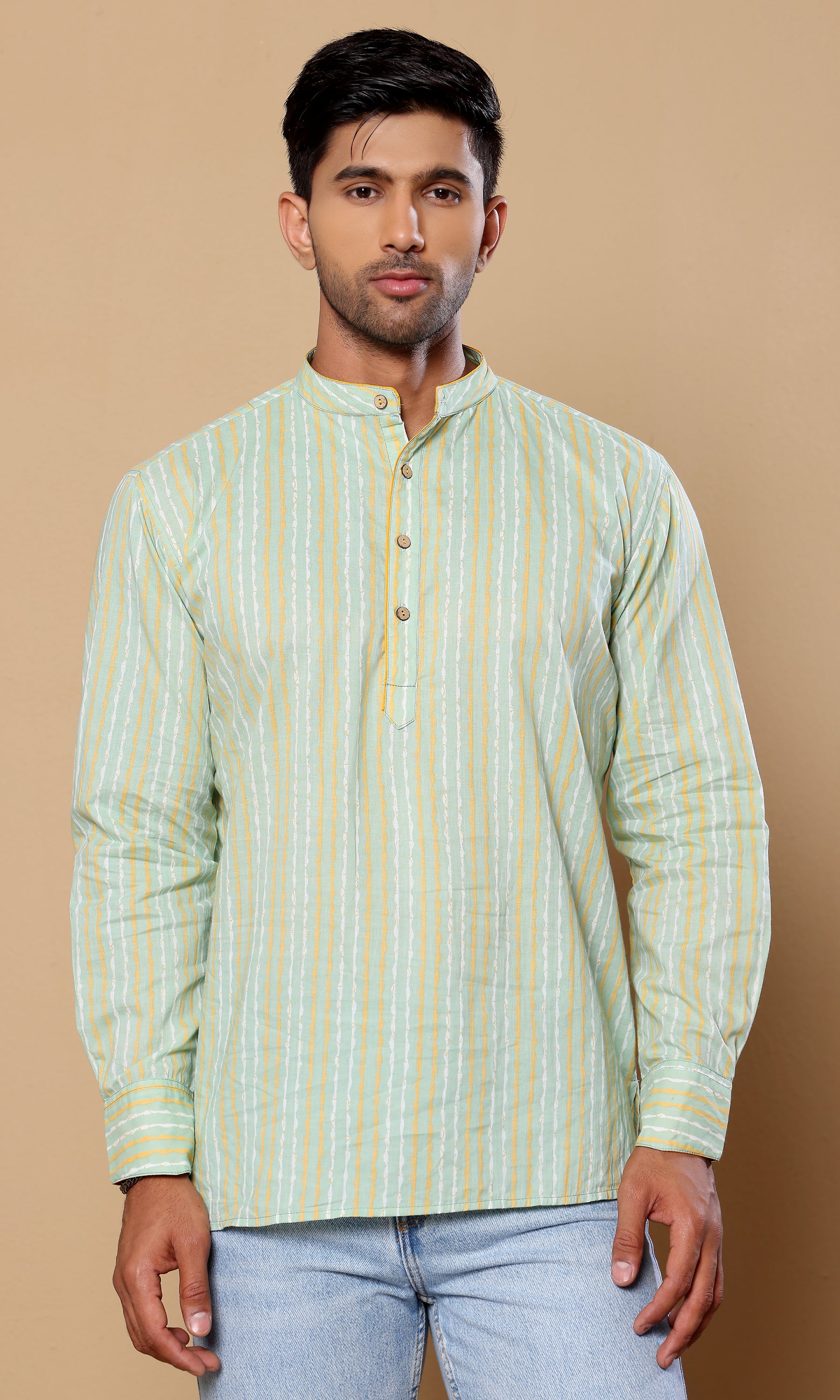 Mint Stripes - Mint Green