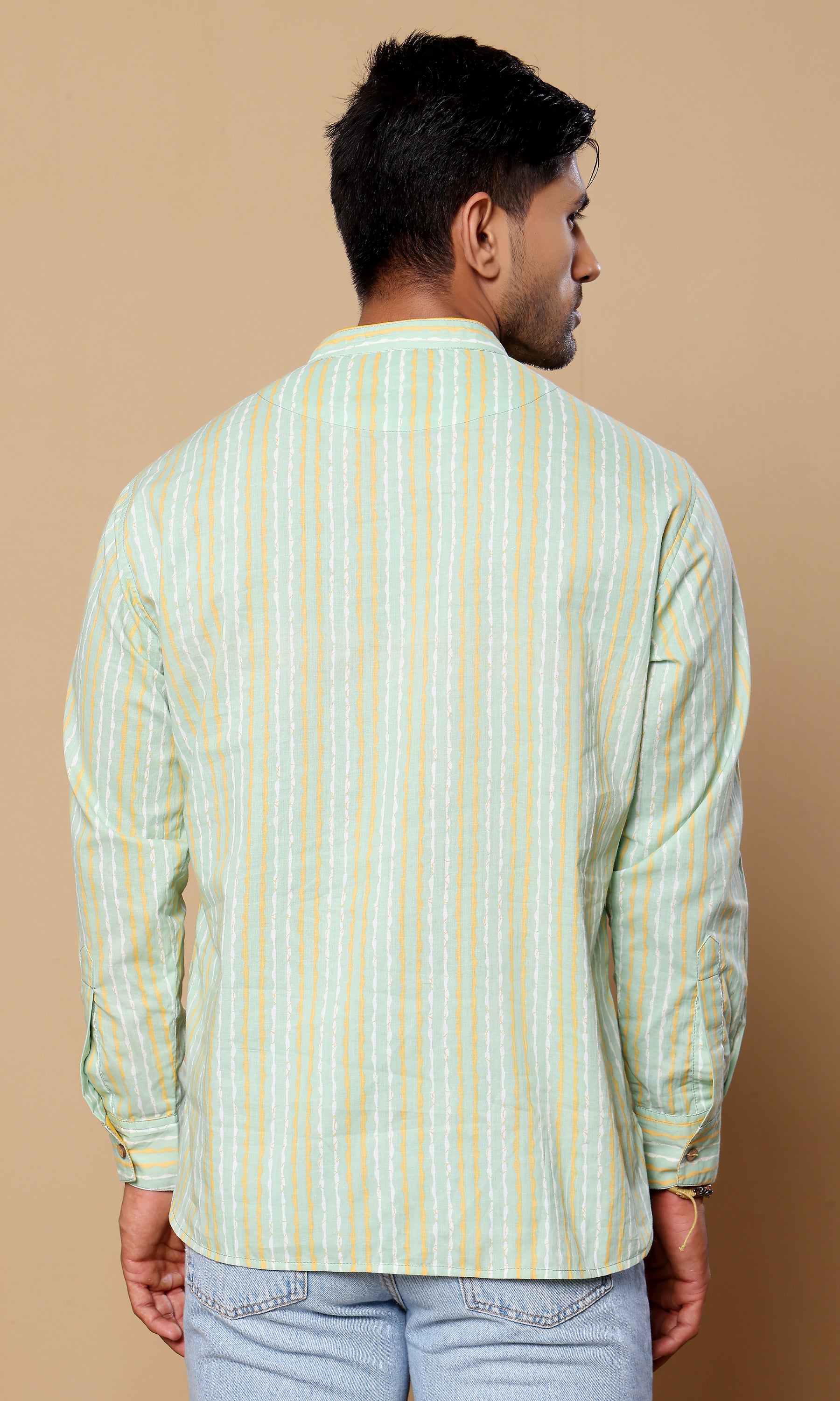 Mint Stripes - Mint Green