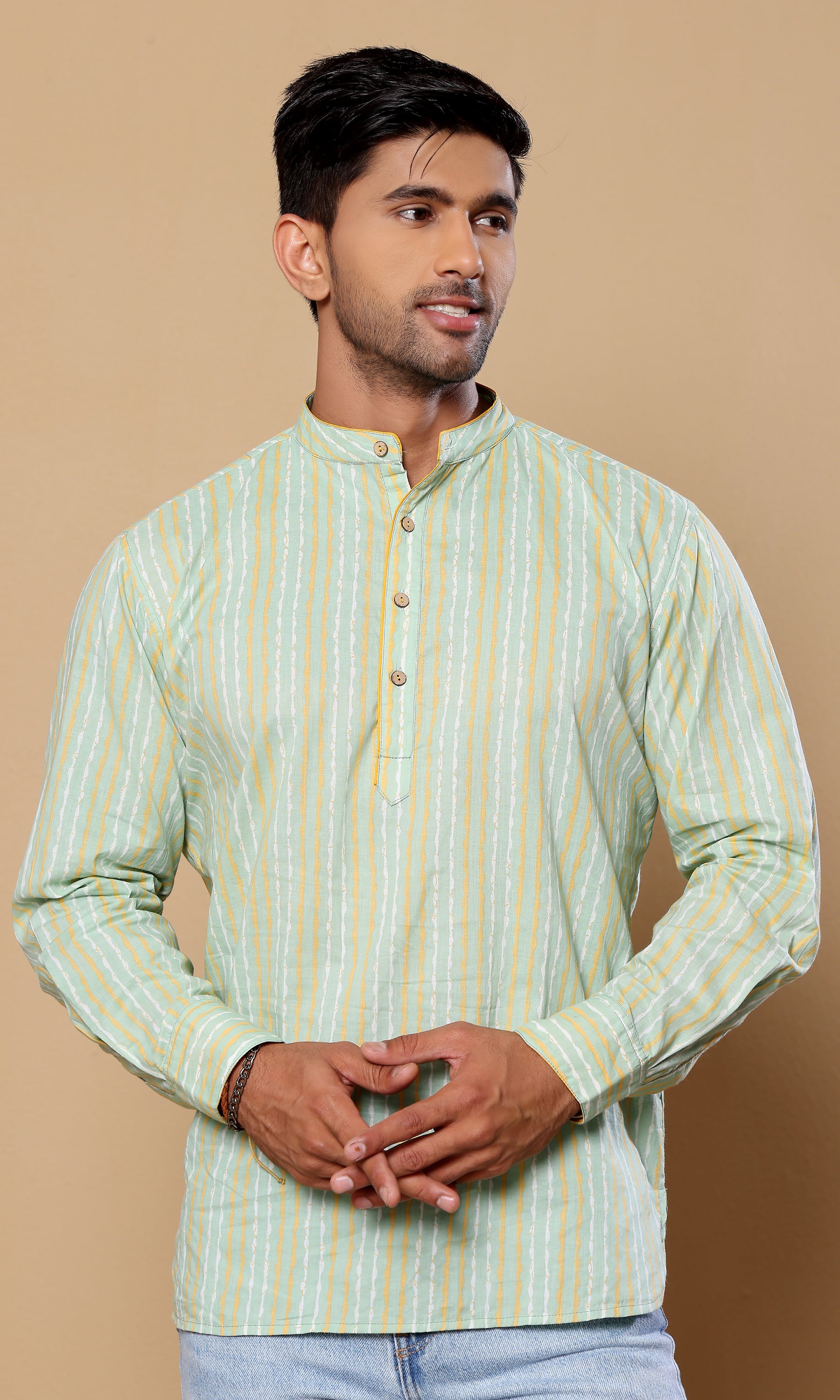 Mint Stripes - Mint Green