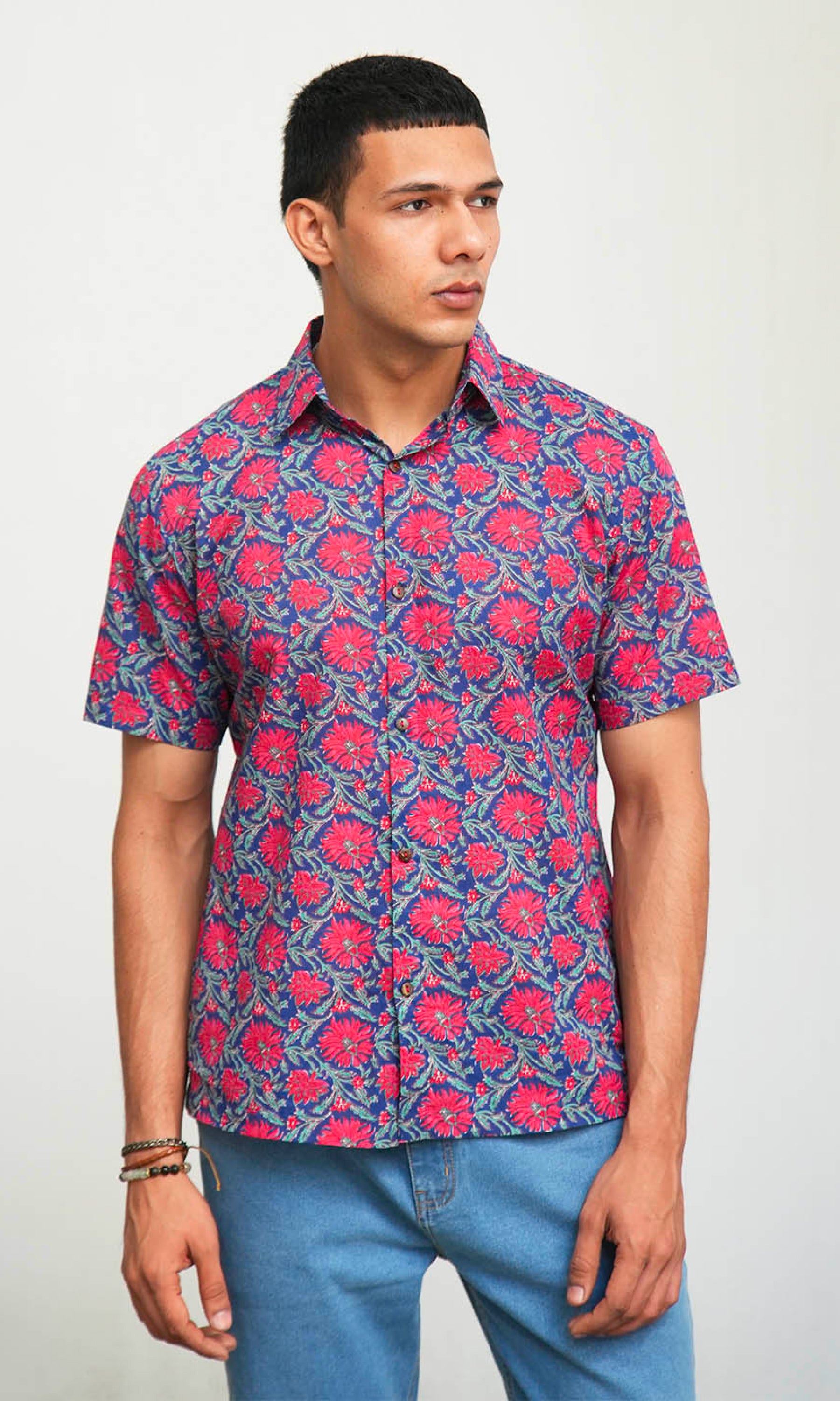 Moroccan Blossom - Blue Floral