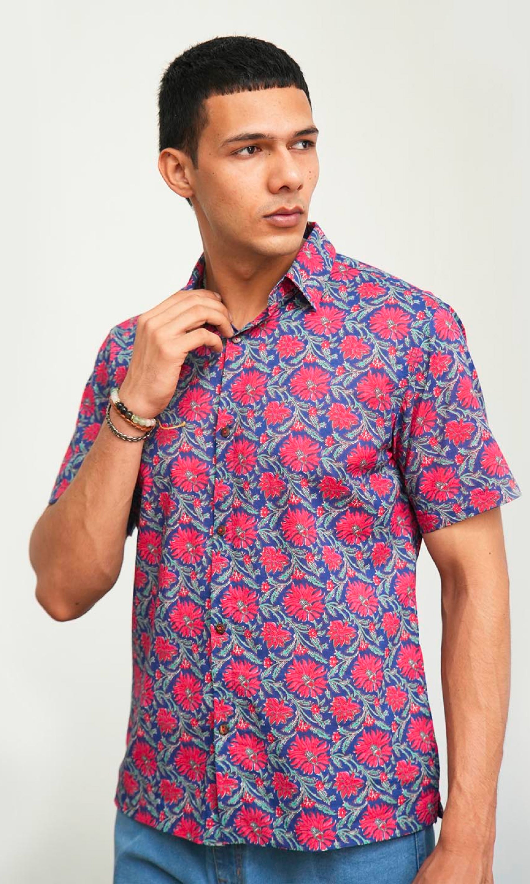 Moroccan Blossom - Blue Floral