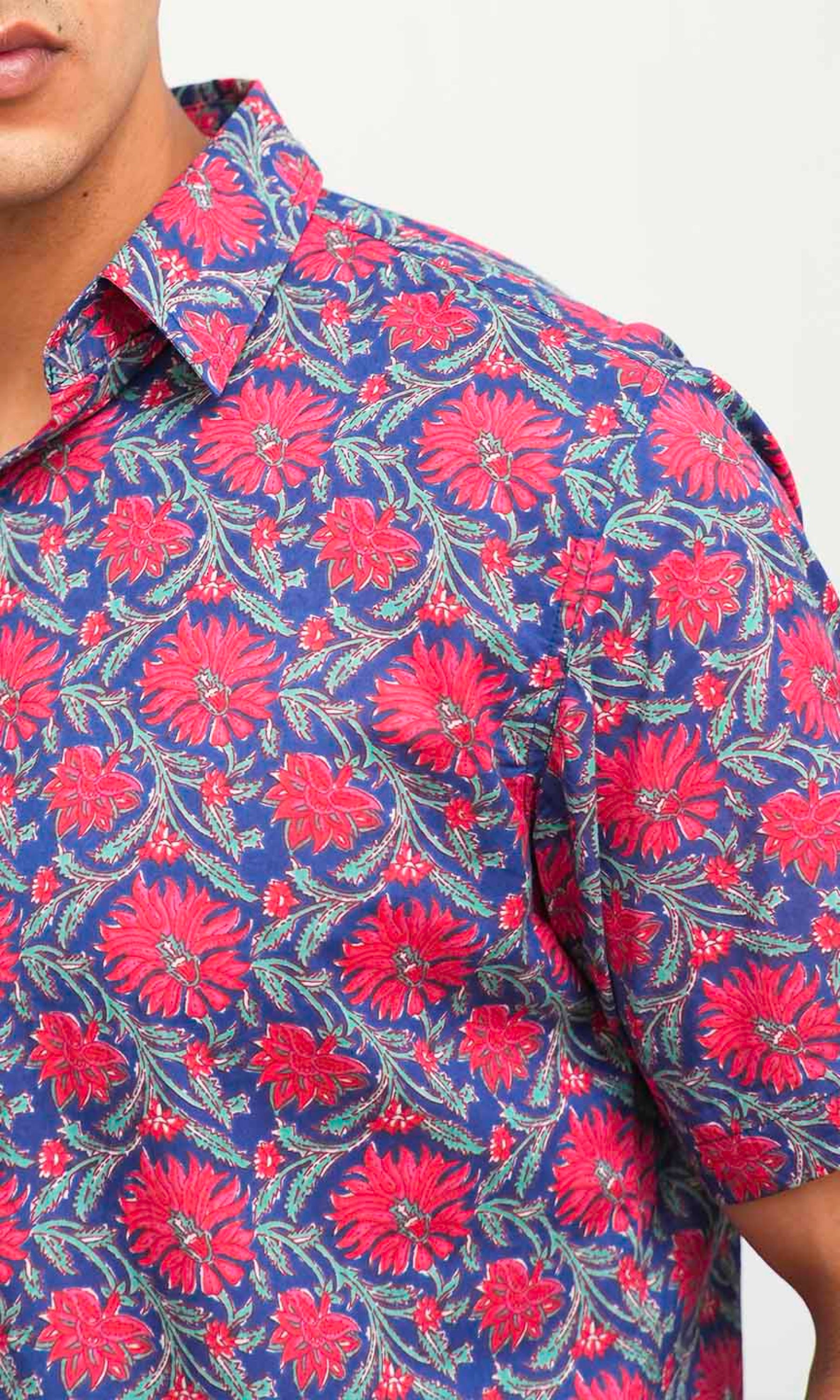 Moroccan Blossom - Blue Floral