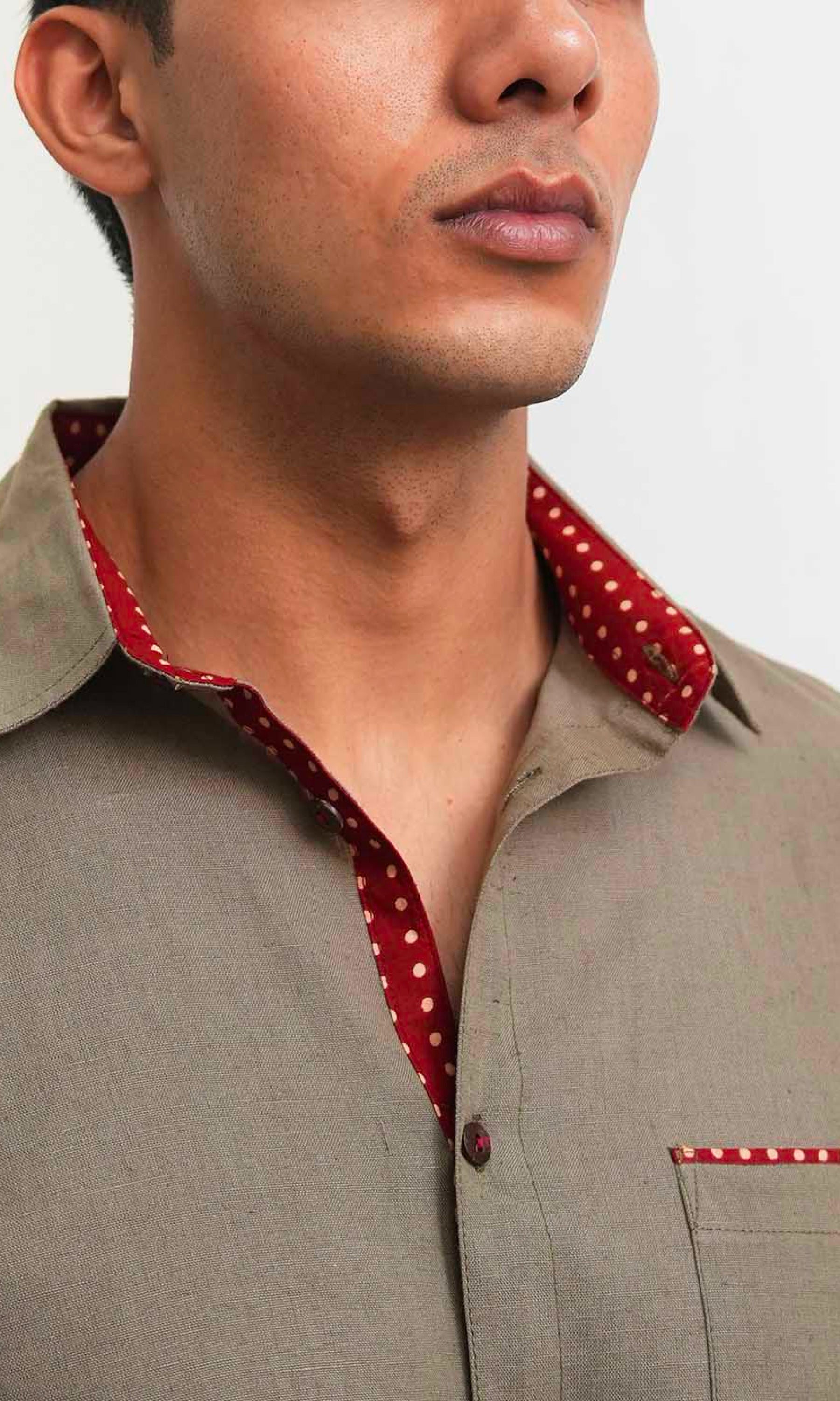 Spanish Sage - Khaki Green Solid