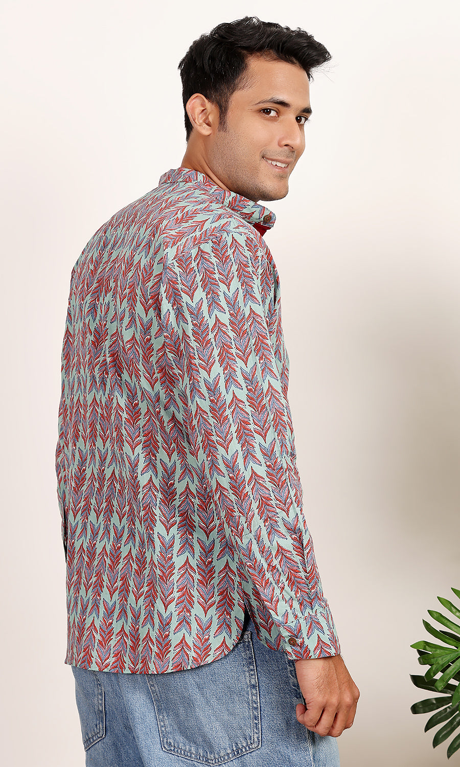 Panaag Turquoise Kurta Shirt