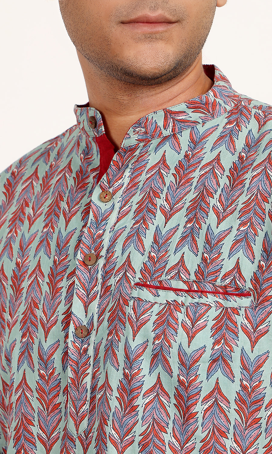 Panaag Turquoise Kurta Shirt