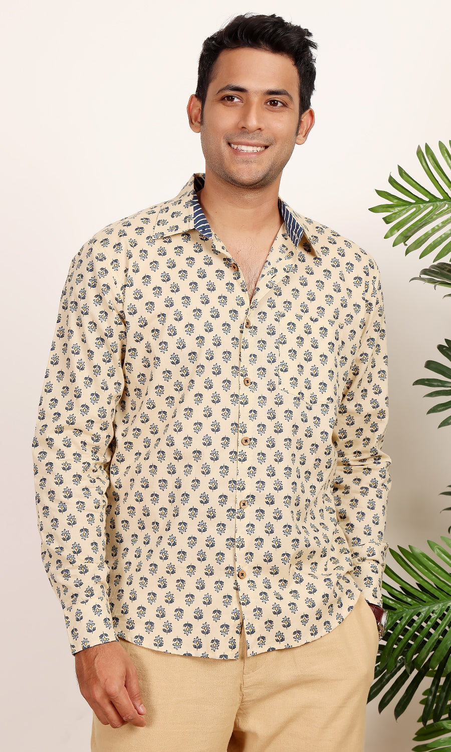 Jaipur ethnic print shirt