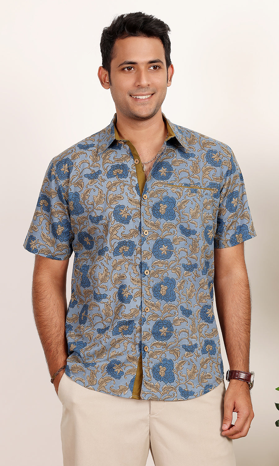 Blue ivy printed shirt