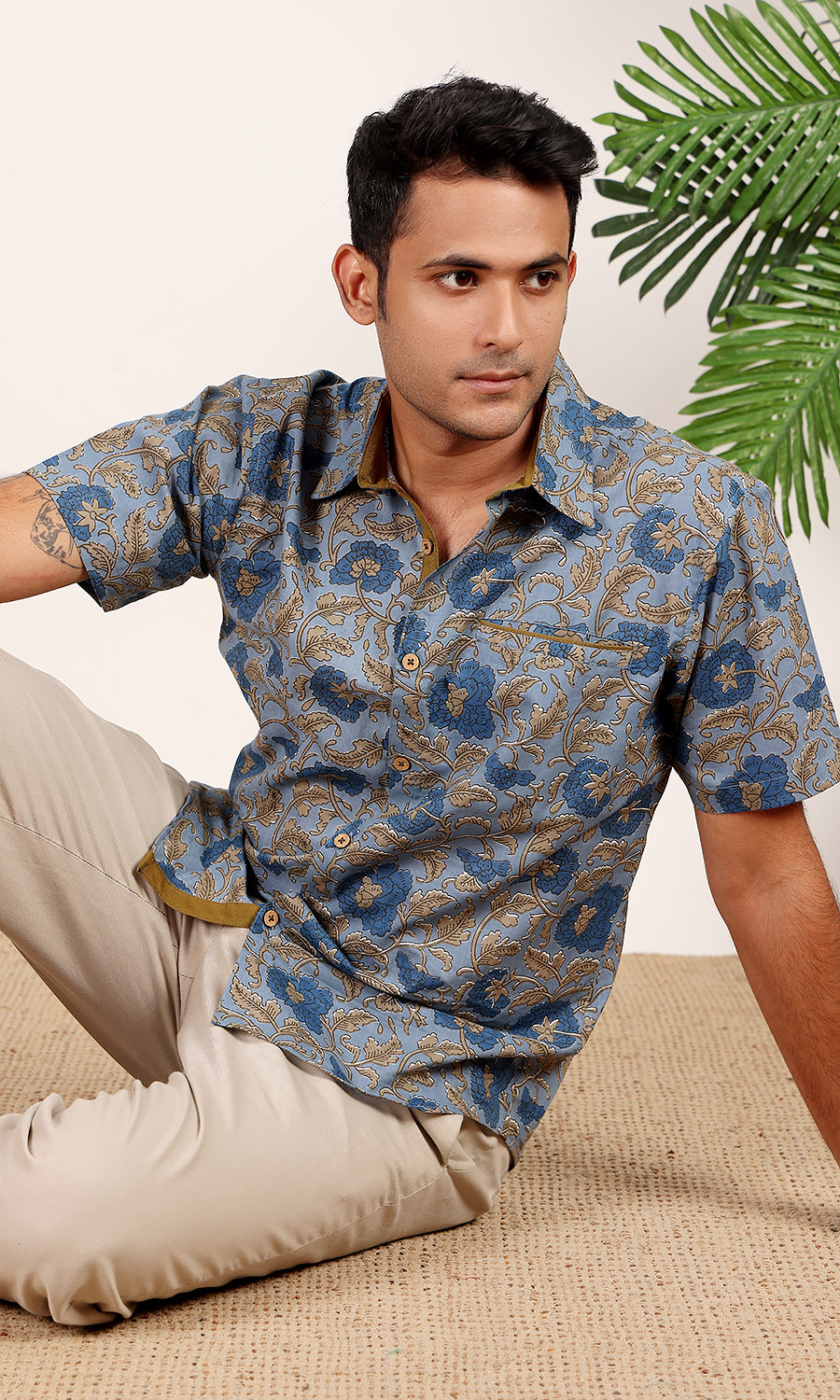 Blue ivy printed shirt