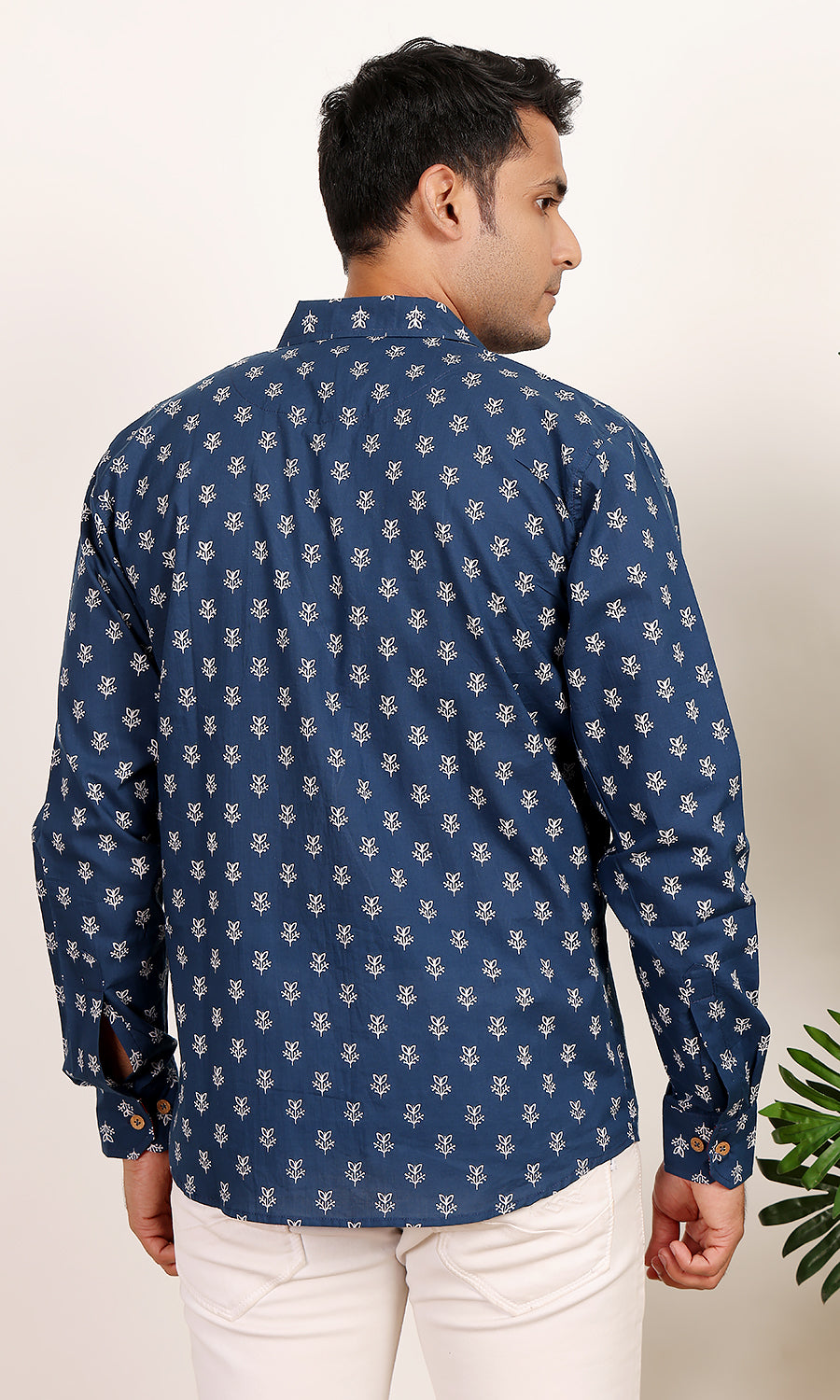 Periwinkle Dark Blue shirt