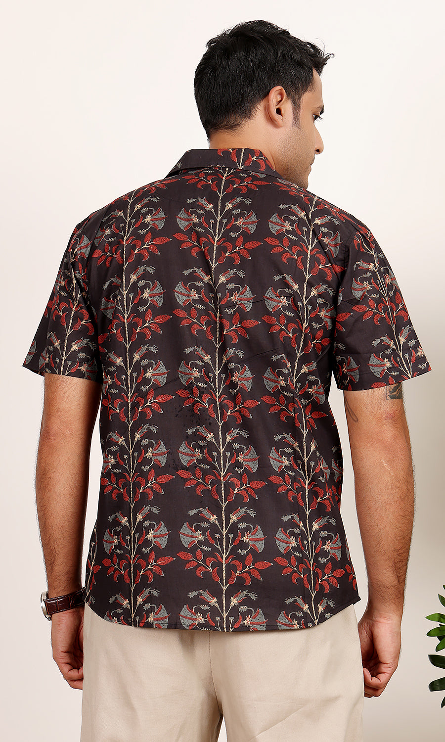 Fox brush printed shirt